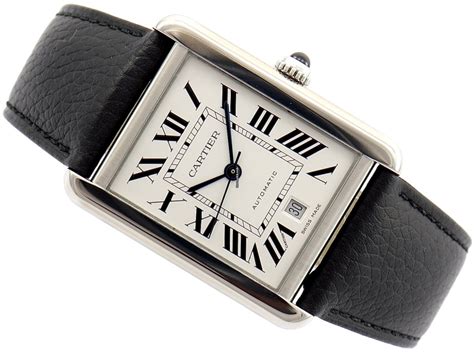 cartier tank solo chrono24|cartier tank pre owned.